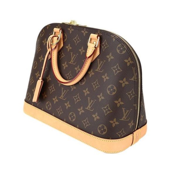 Louis Vuitton Alma PM Handbag Monogram Brown - Picture 4 of 8